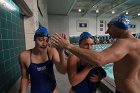 Swimming vs Babson  Wheaton College Swimming vs Babson College. - Photo By: KEITH NORDSTROM : Wheaton, Swimming, Babson